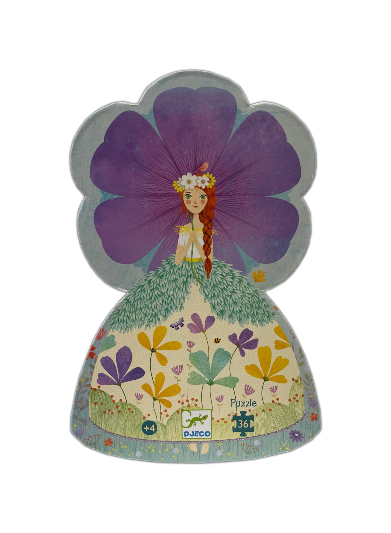 Puzzle Sagomato Djeco - La Principessa di Primavera, 36 pezzi