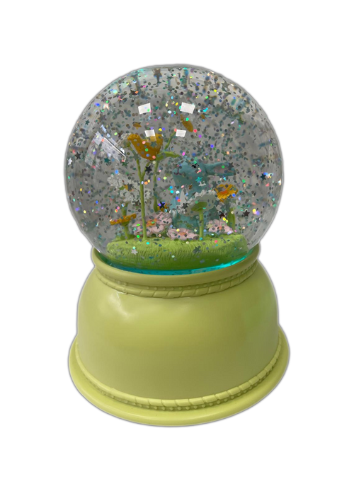 Palla di Neve Musicale - Giardino Fiorito