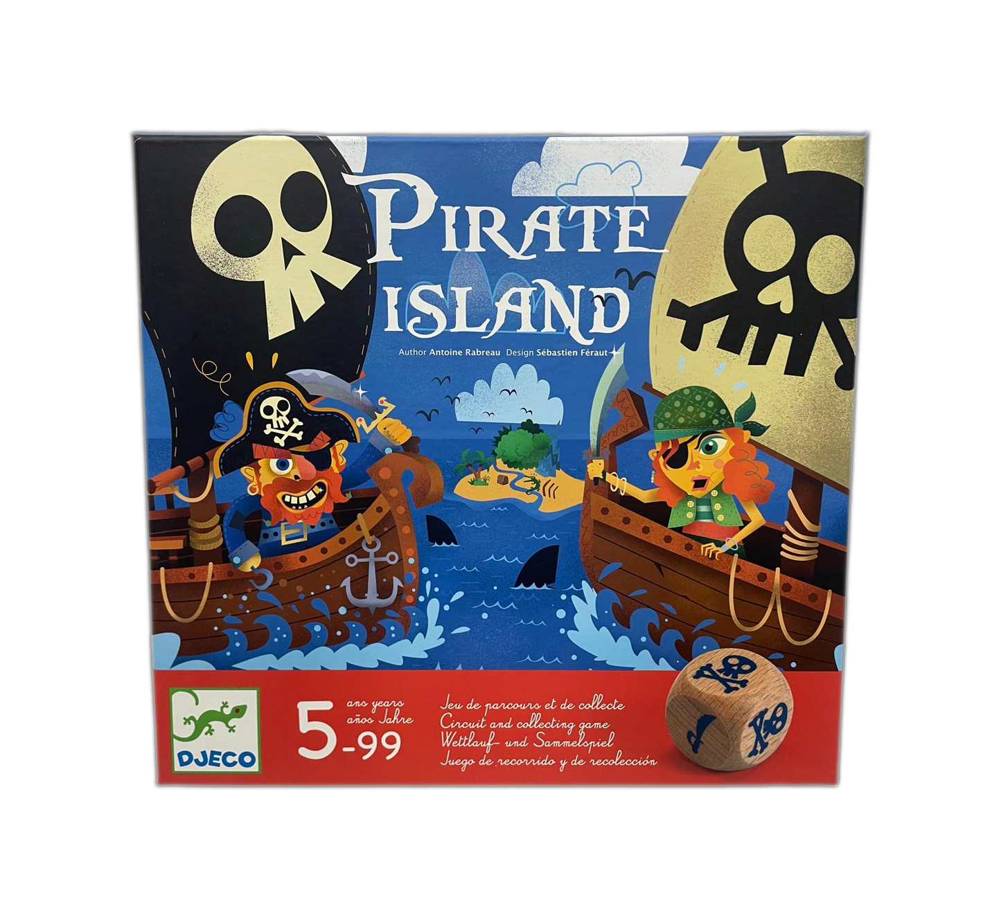 Gioco da Tavolo Djeco - Pirate Island
