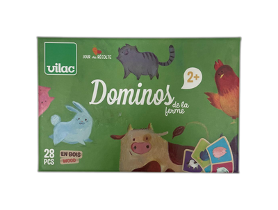 Domino della Fattoria in Legno - 28 Tessere