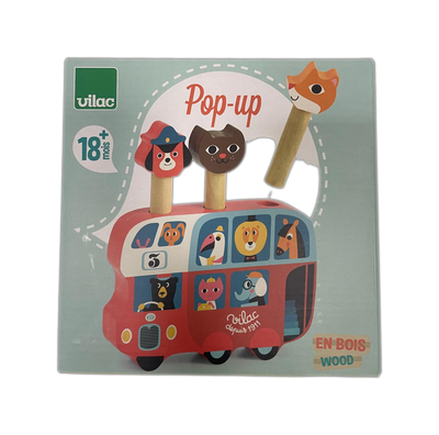 Bus Pop-up in Legno - Ingela P. Arrhenius