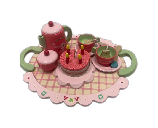 Servizio da Te in Legno Djeco - Tea Party di Compleanno