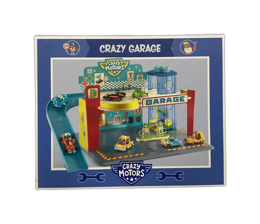 Garage Djeco - Crazy Motors Crazy Garage Multi-livello