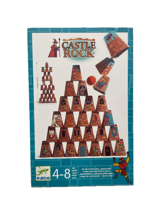Gioco di Impilamento Djeco - Castle Rock, Castello Medievale
