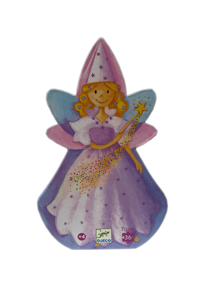 Puzzle Sagomato - La Fata e l'Unicorno, 36 Pezzi