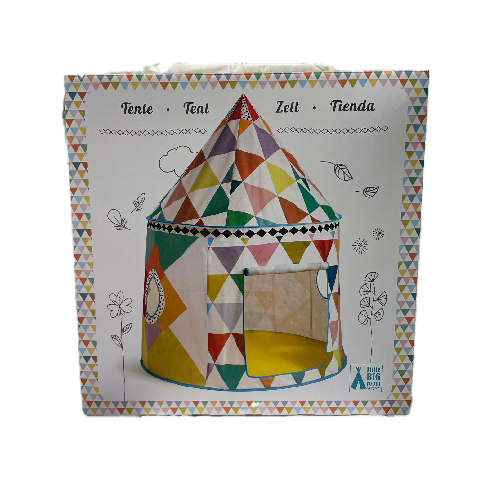 Tenda Gioco Djeco - Little Big Room Multicolore