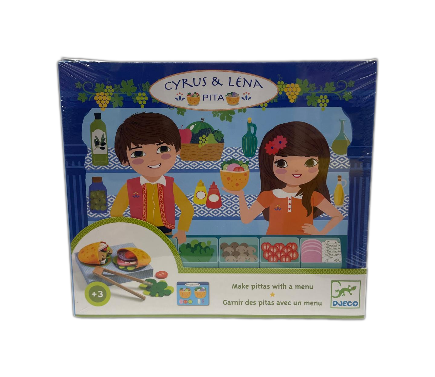 Set Cucina Djeco - Cyrus & Lena Pita, Prepara le Pita