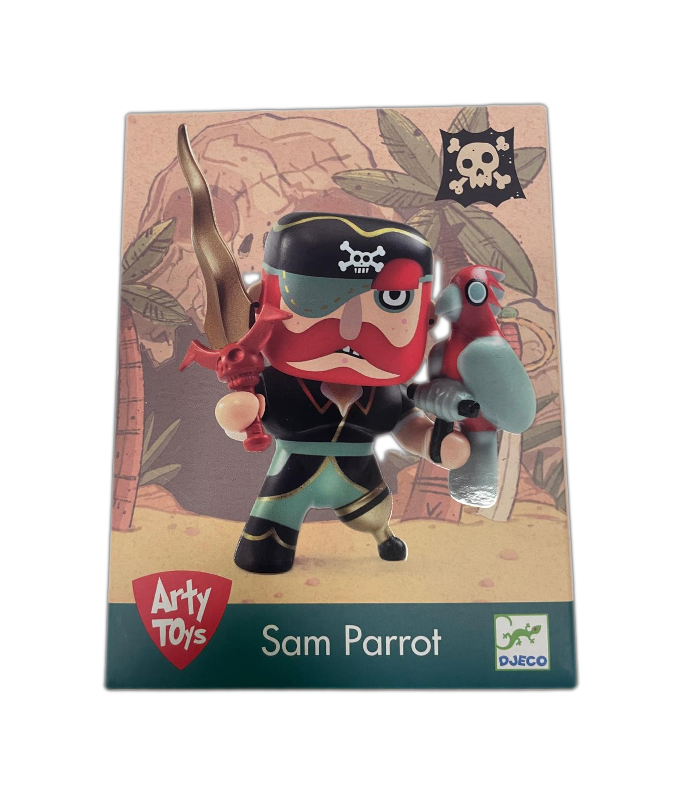 Arty Toys Djeco - Pirata Sam Parrot