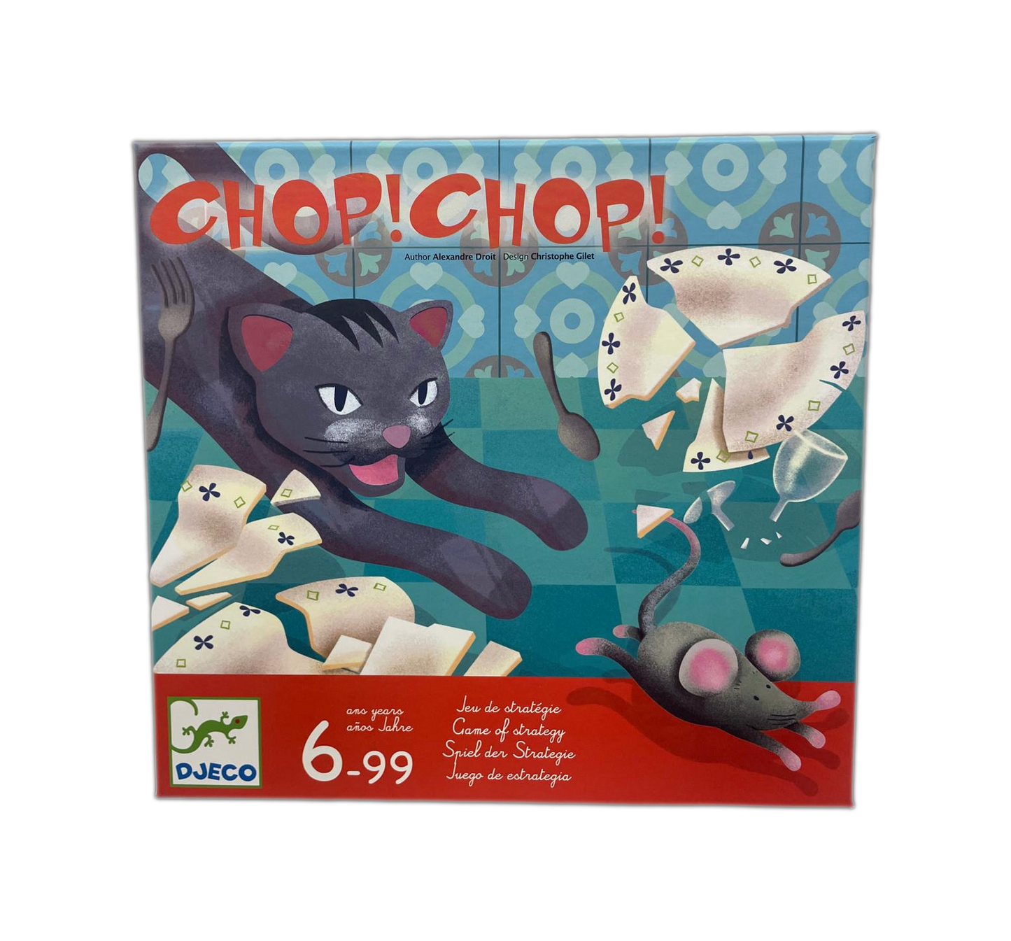Gioco da Tavolo Djeco - Chop! Chop! Gatto contro Topo