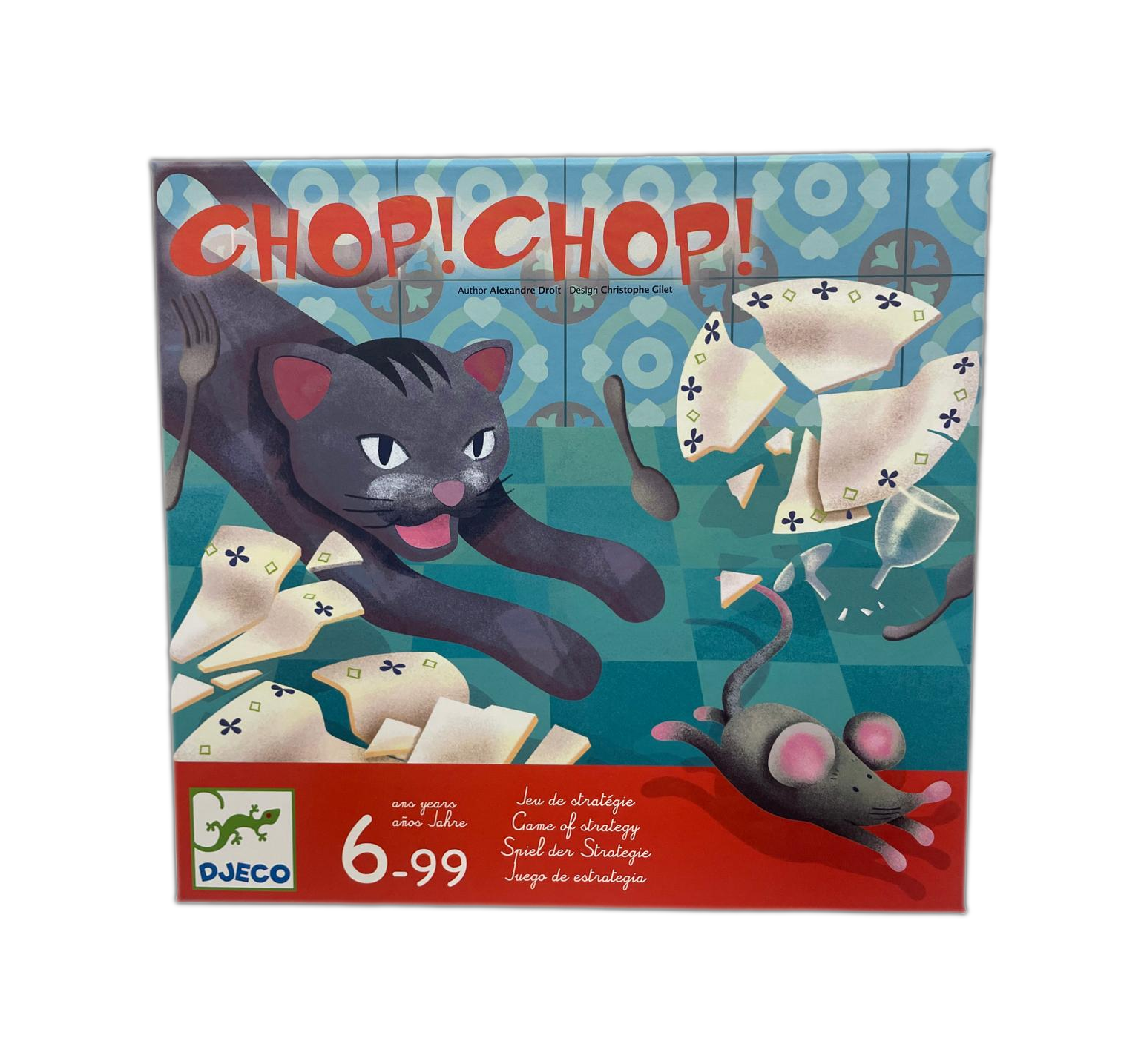 Gioco da Tavolo Djeco - Chop! Chop! Gatto contro Topo
