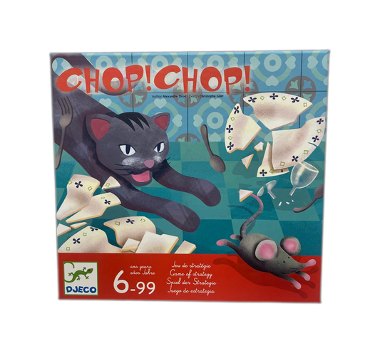 Gioco da Tavolo Djeco - Chop! Chop! Gatto contro Topo